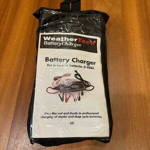 CTEK WeatherTech Smart Battery Charger 12V w/ Clamps Maintainer
